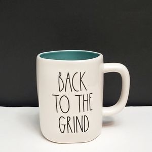 Rae Dunn BACK TO THE GRIND mug